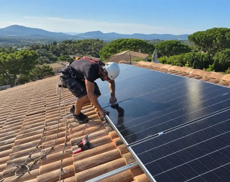Installateur panneaux solaires Brénod — pose photovoltaïque sur toiture